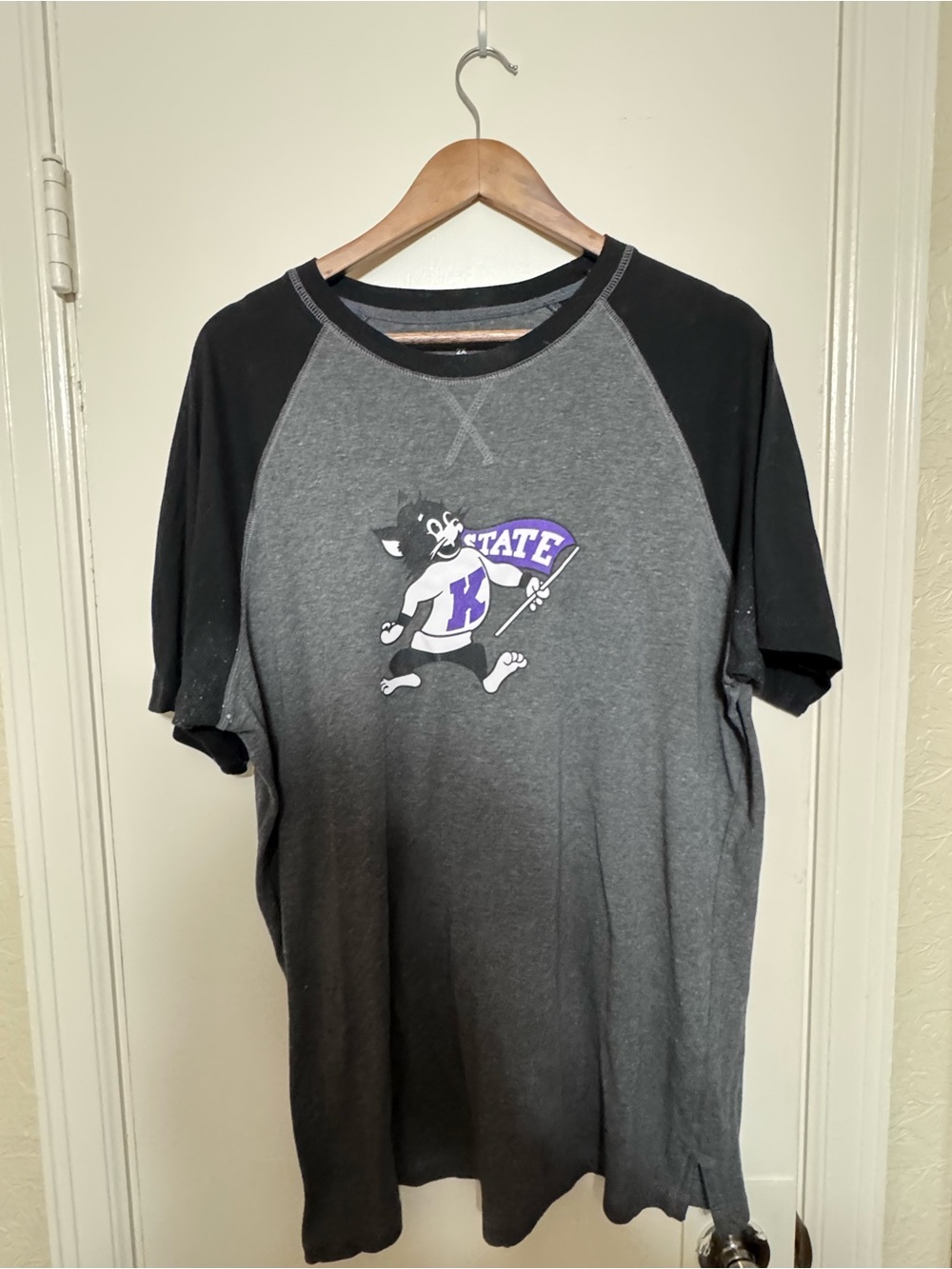 K-State Old Skool Willie Raglan T-Shirt
